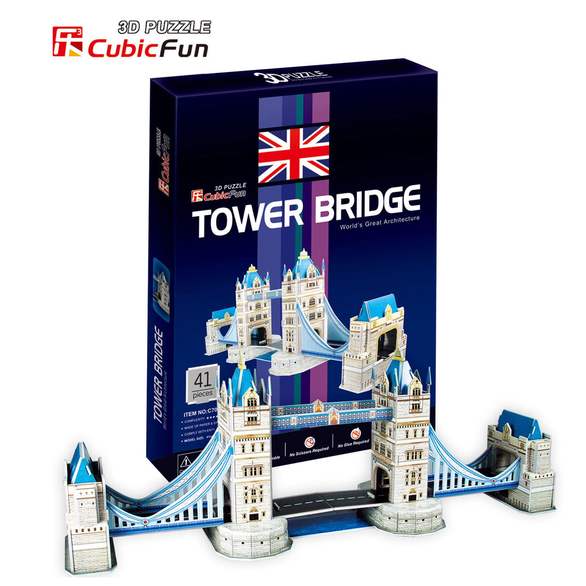 Tower Bridge, 41pc 3D Puzzle