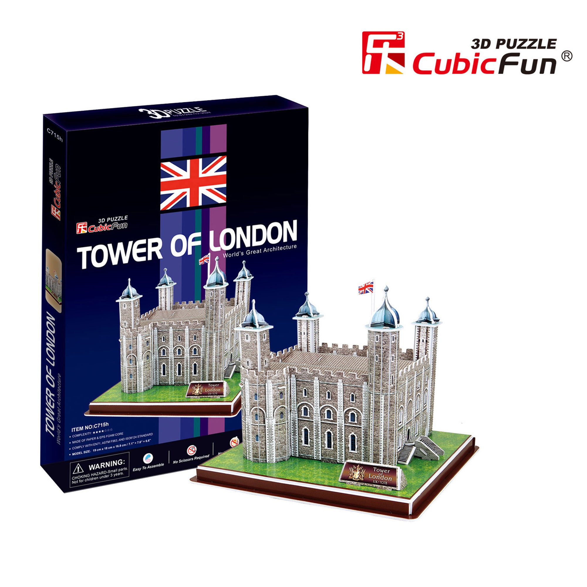 Tower Of London, 40 pc 3D Puzzle