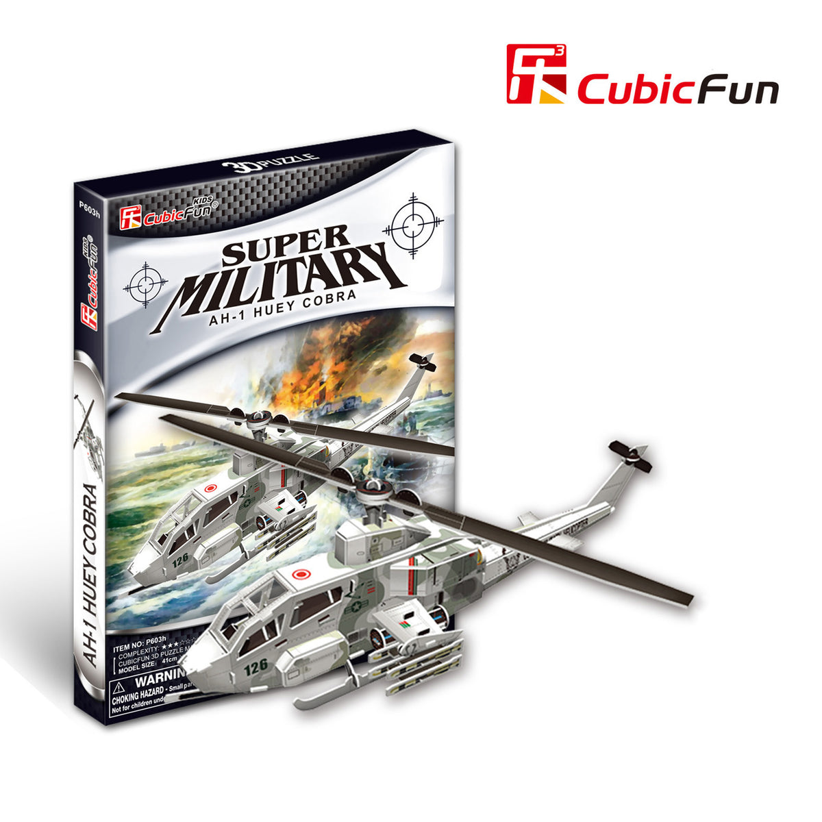 AH-1 Huey Cobra, 3D Puzzle