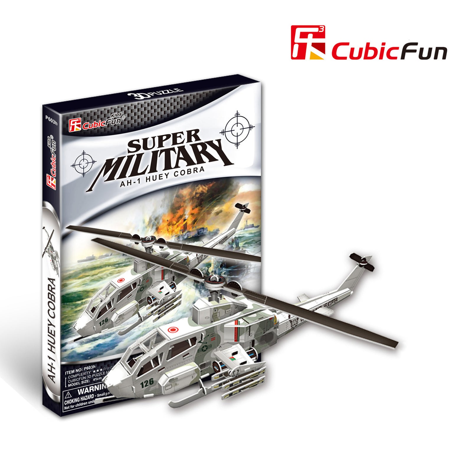 AH-1 Huey Cobra, 3D Puzzle