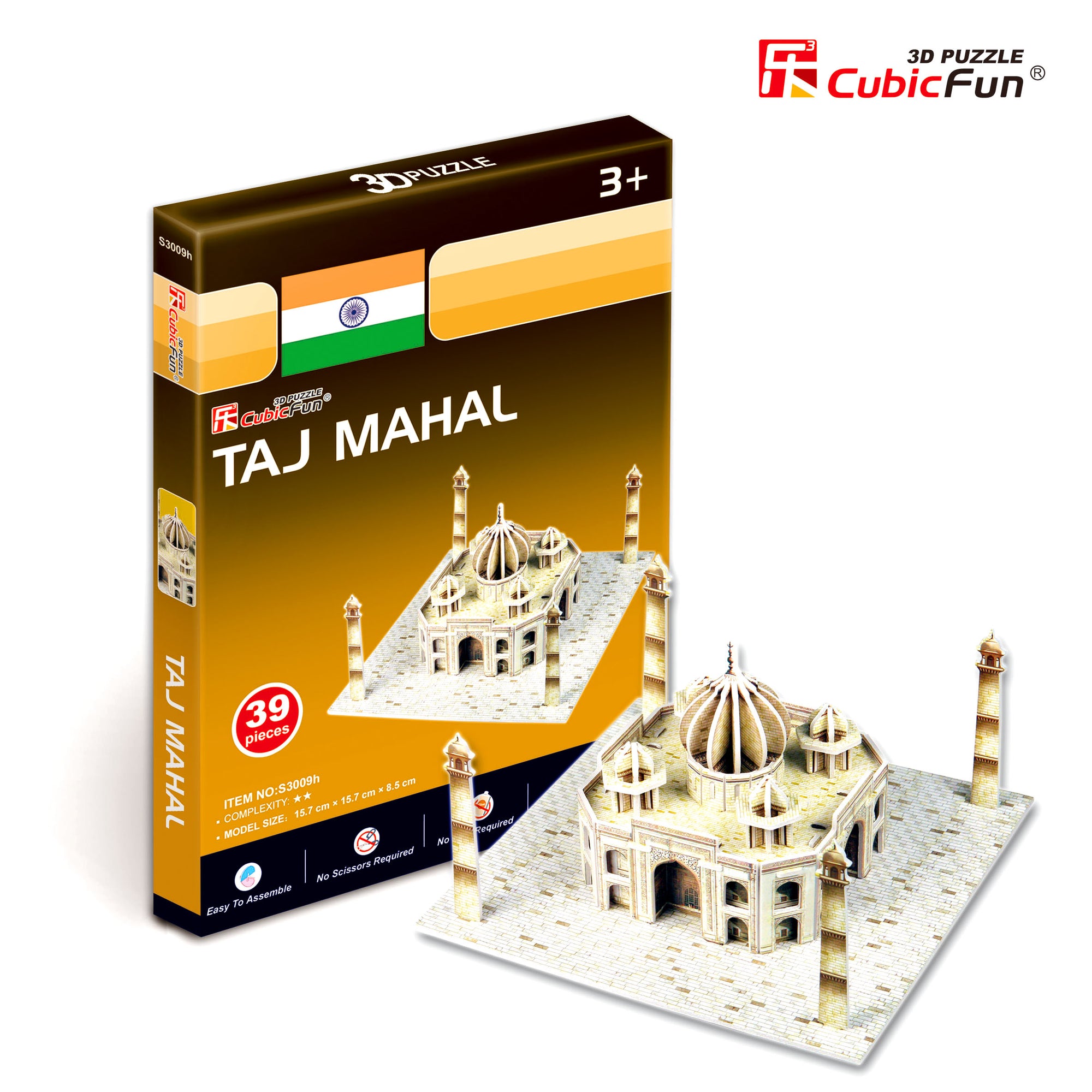 Taj Mahal, 39pc 3D Puzzle
