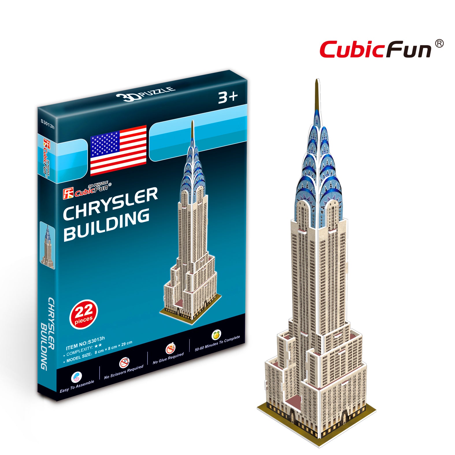 Chrysler Building, 22pc 3D Puzzle