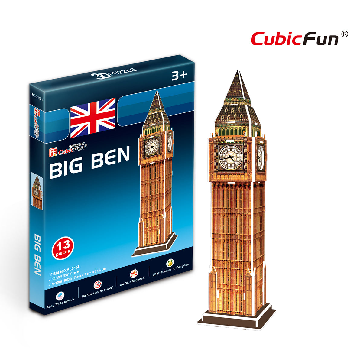 Big Ben, 13pc 3D Puzzle