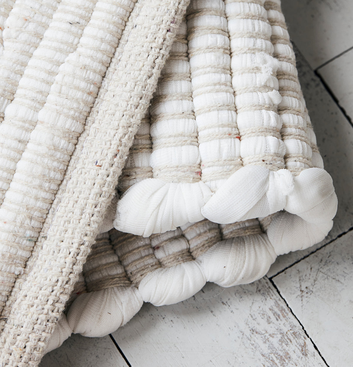 CHINDI Runner | White by HOUSE DOCTOR (house-doctor-rug-chindi-white)