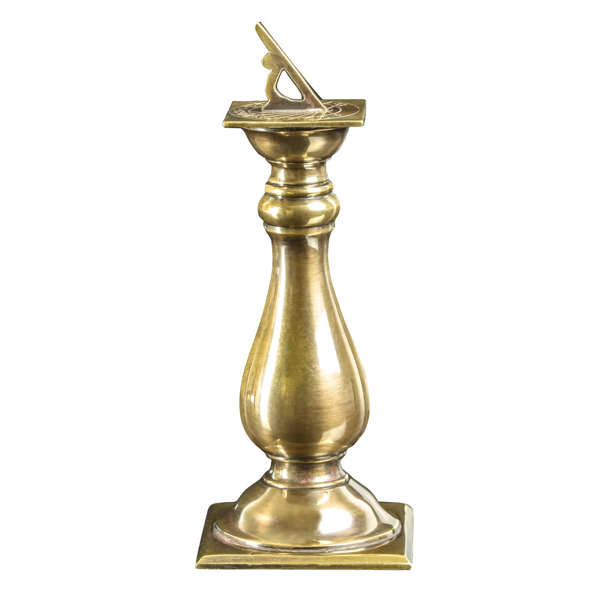 Sunny Hours Solid Brass Desktop Sundial