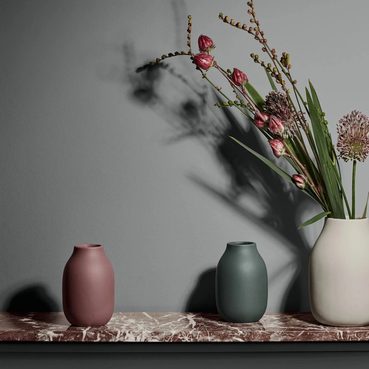 COLORA Vase L - Agave Green by BLOMUS (blomus-colora-vase-agave-green-large)