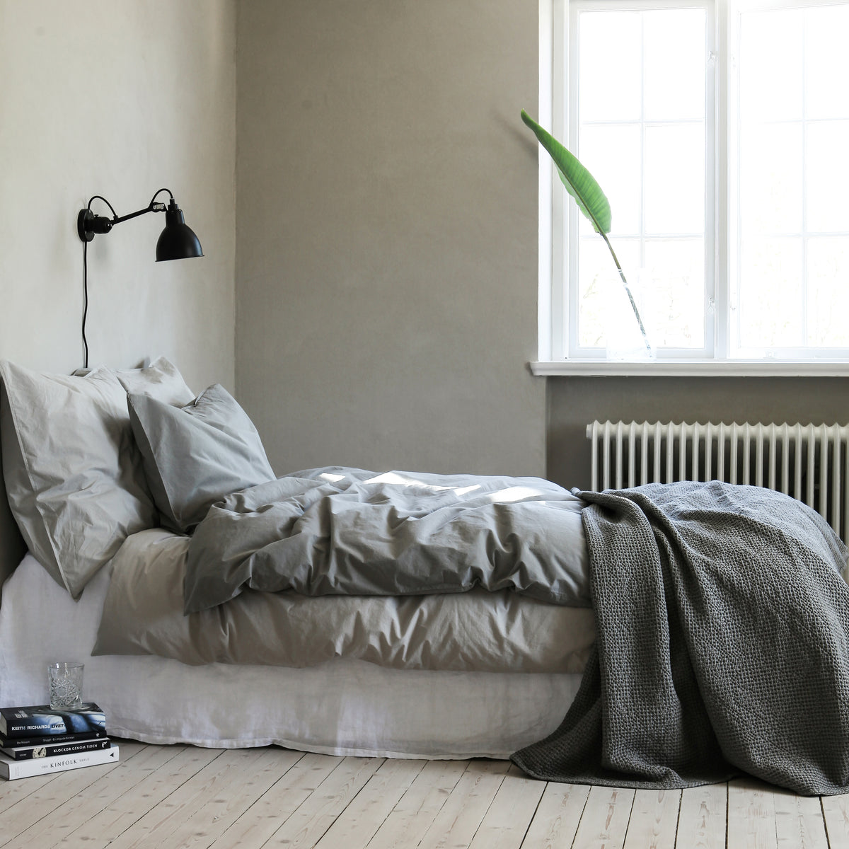 Cotton Duvet Cover 150X200 | Dove by TELL ME MORE (tell-me-more-duvet-cover-cotton-150x200-colour-dove)