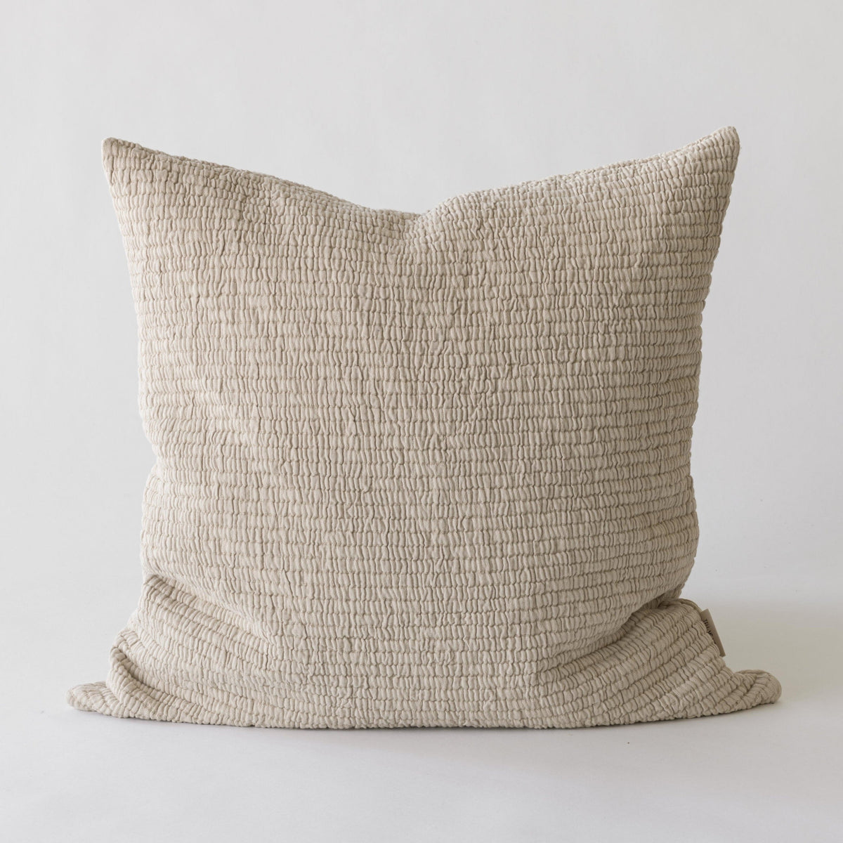 BRICK Cushion Cover 50X50 | Sand Beige by TELL ME MORE (tell-me-more-brick-cushion-cover-50x50-colours-sand-beige)