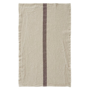 DOUDOU Tea Towel | Linen/Marron