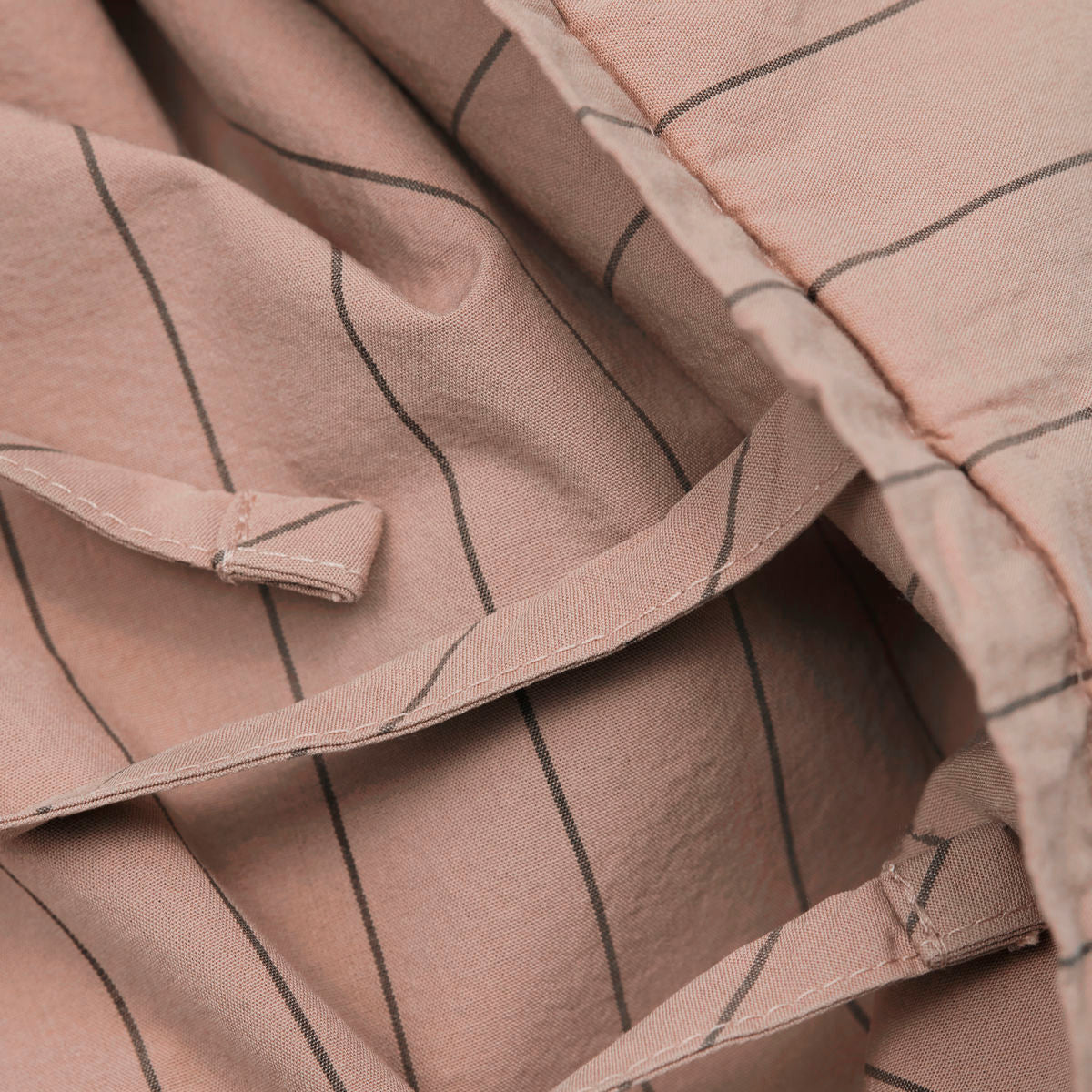 DAGNY Bed Linen Set | Single | Straw/Bark by BY NORD (by-nord-bed-linen-dagny-straw-w-bark)