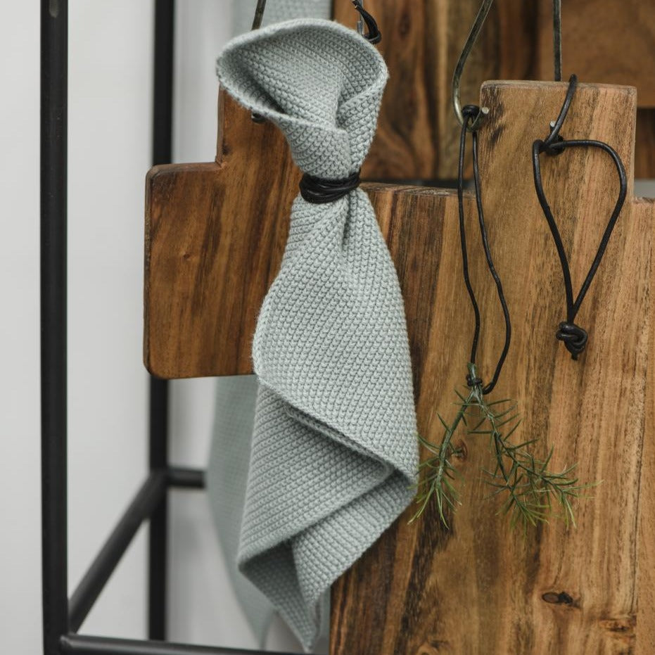 MYNTE Dish Cloth | Dusty Green by IB LAURSEN (ib-laursen-dish-cloth-mynte-dusty-green-knitted)