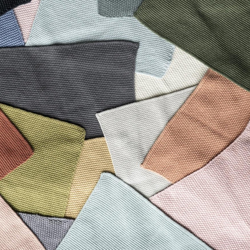 MYNTE Dish Cloth | Faded Rose by IB LAURSEN (ib-laursen-dish-cloth-mynte-faded-rose-knitted)