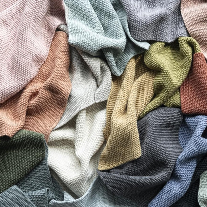 MYNTE Dish Cloth | Faded Rose by IB LAURSEN (ib-laursen-dish-cloth-mynte-faded-rose-knitted)