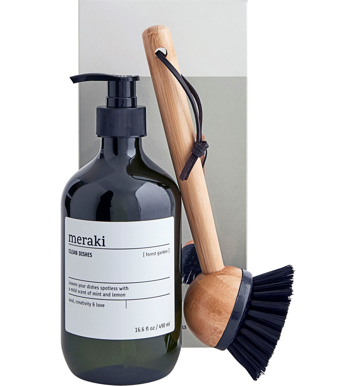 Dish Wash Essentials Gift Set - Forest Garden by MERAKI (meraki-gift-box-forest-garden-dish-wash-essentials)