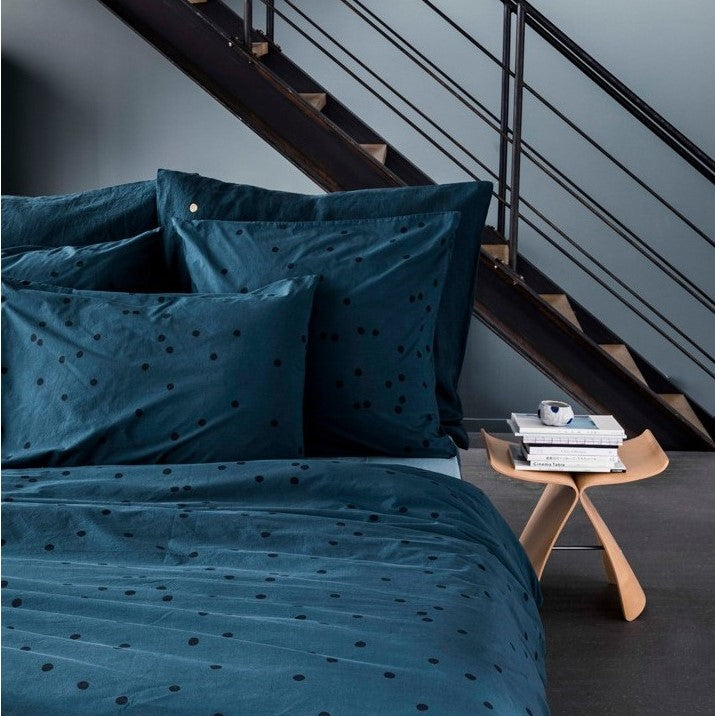 Duvet Cover Odette Ardoise Single by La Cerise Sur Le Gateau (la-cerise-sur-la-gateau-duvet-cover-odette-ardoise-140)