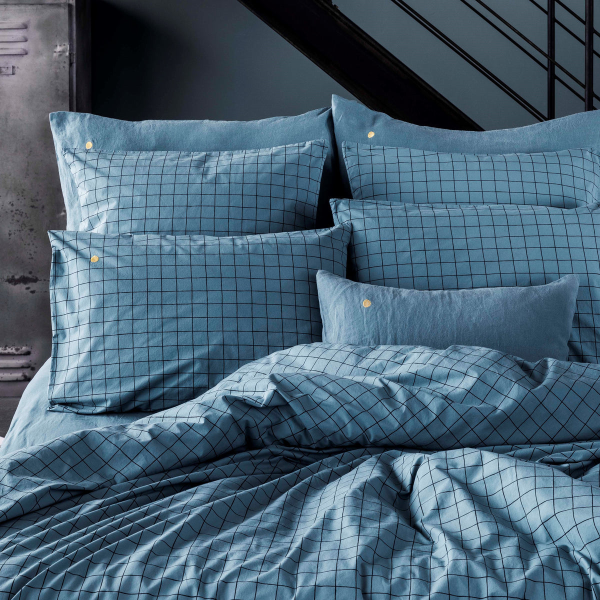 Duvet Cover Oscar Sardine Single by La Cerise Sur Le Gateau (la-cerise-sur-la-gateau-duvet-cover-oscar-sardine-140)