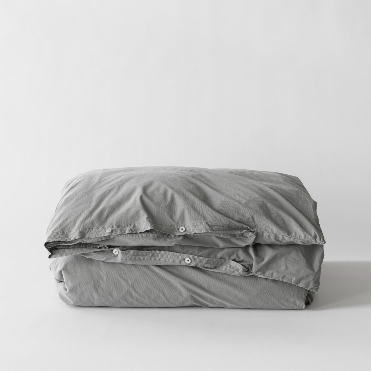 Cotton Duvet Cover 150X200 | Dove by TELL ME MORE (tell-me-more-duvet-cover-cotton-150x200-colour-dove)