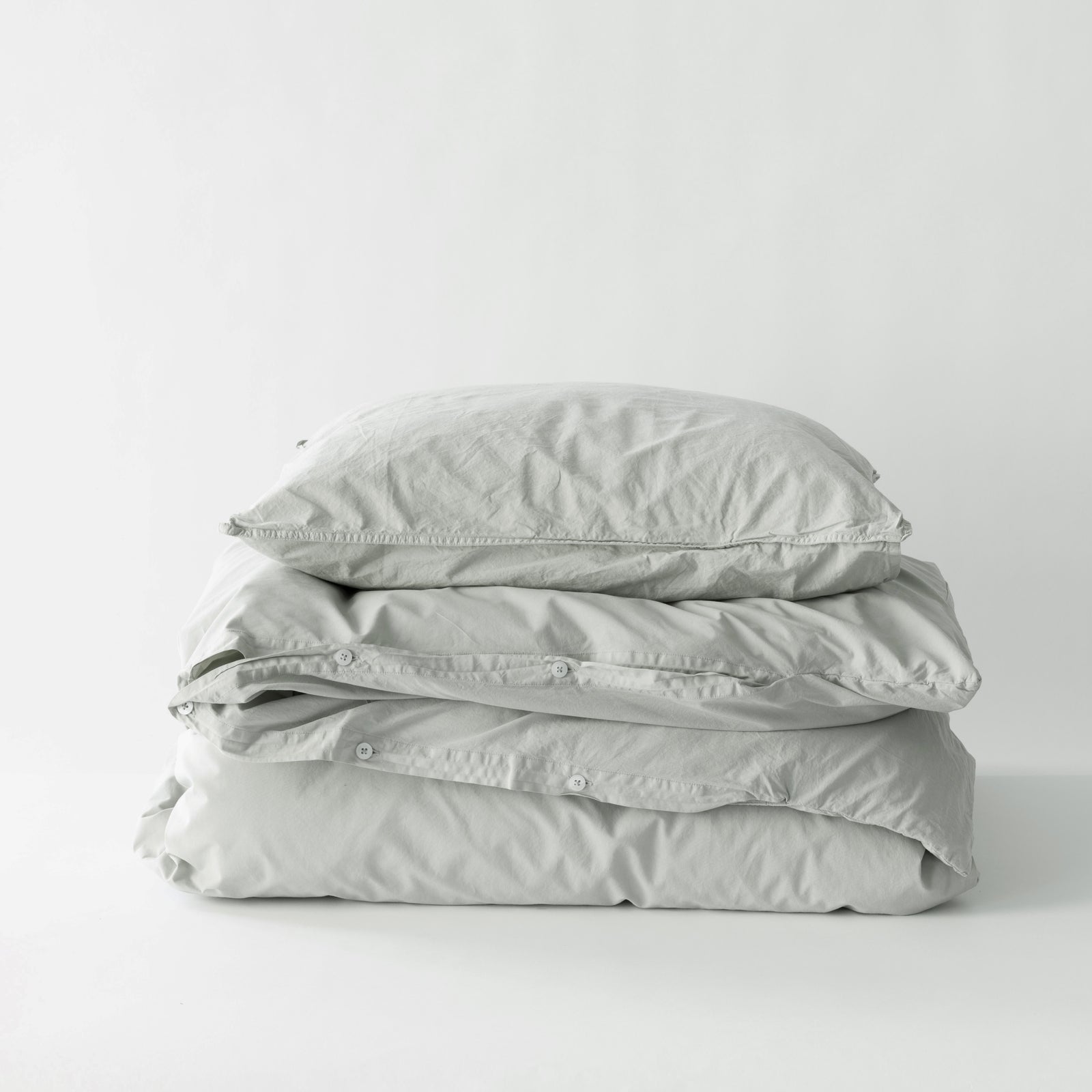 Cotton Duvet Cover 150X200 | Frost by TELL ME MORE (tell-me-more-duvet-cover-cotton-150x200-colour-frost)