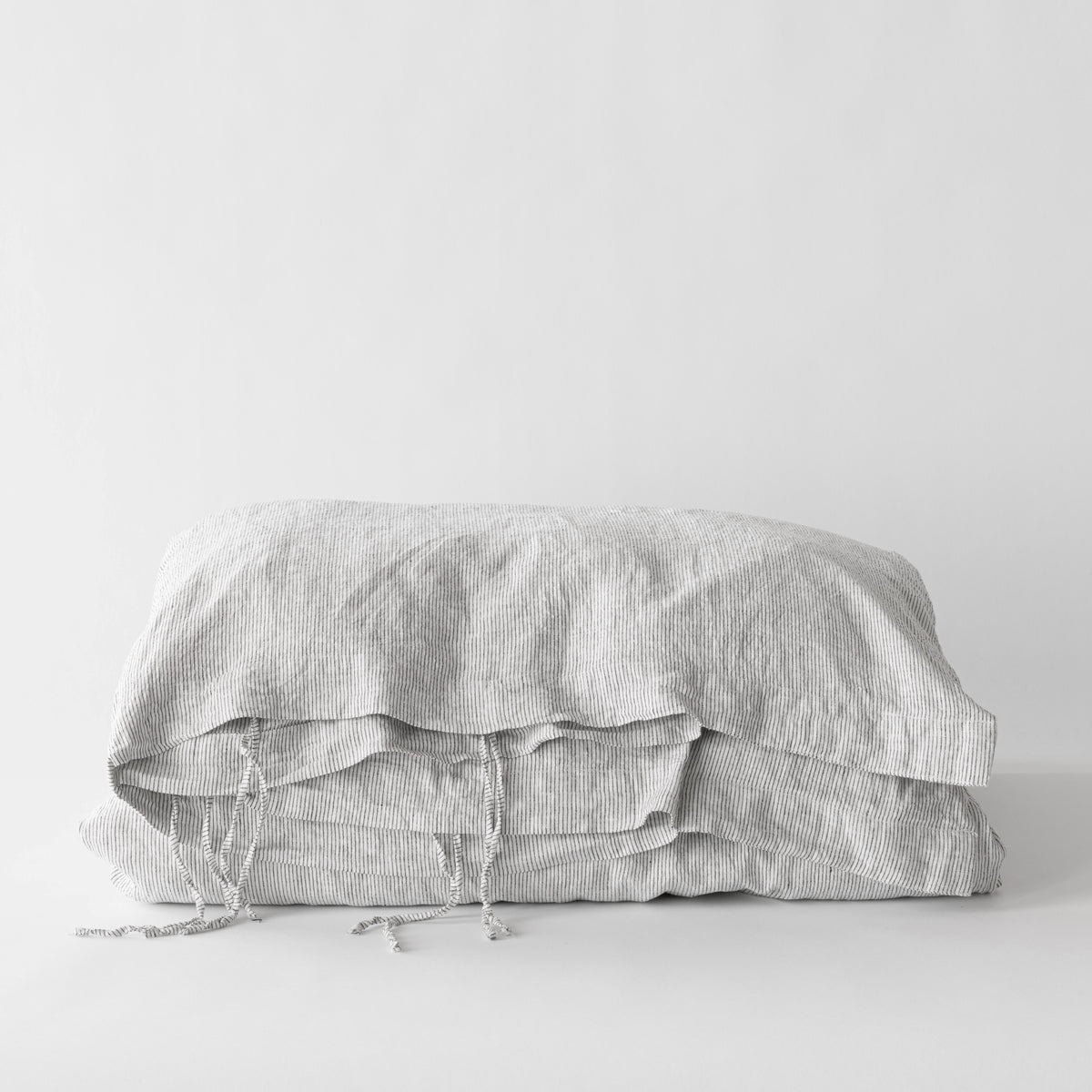 Linen Duvet Cover 150X200 | Pinstripe by TELL ME MORE (tell-me-more-duvet-cover-linen-150x200-colour-pinstripe)