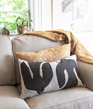 EARLY BIRD Cushion Cover | Beluga