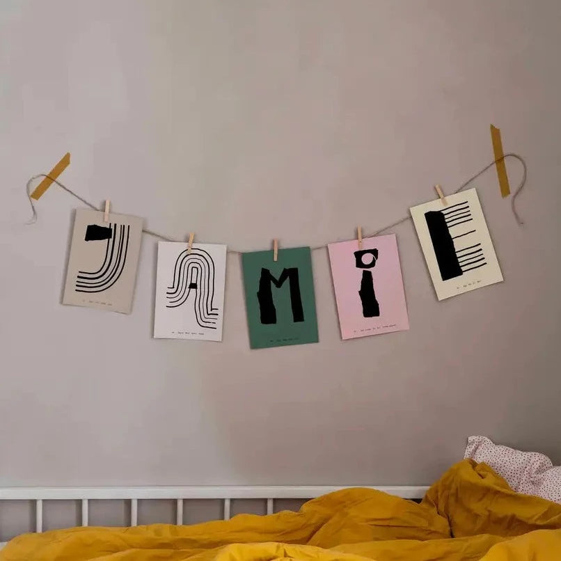 Alphabet Spaghetti by ATWTP - E Print