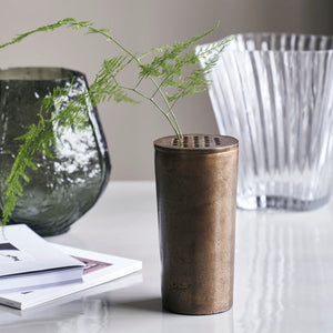 FLOW Vase | Antique Brass