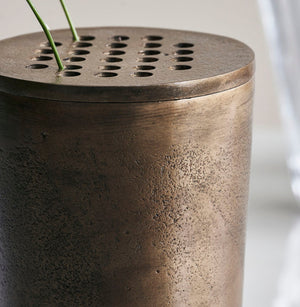 FLOW Vase | Antique Brass