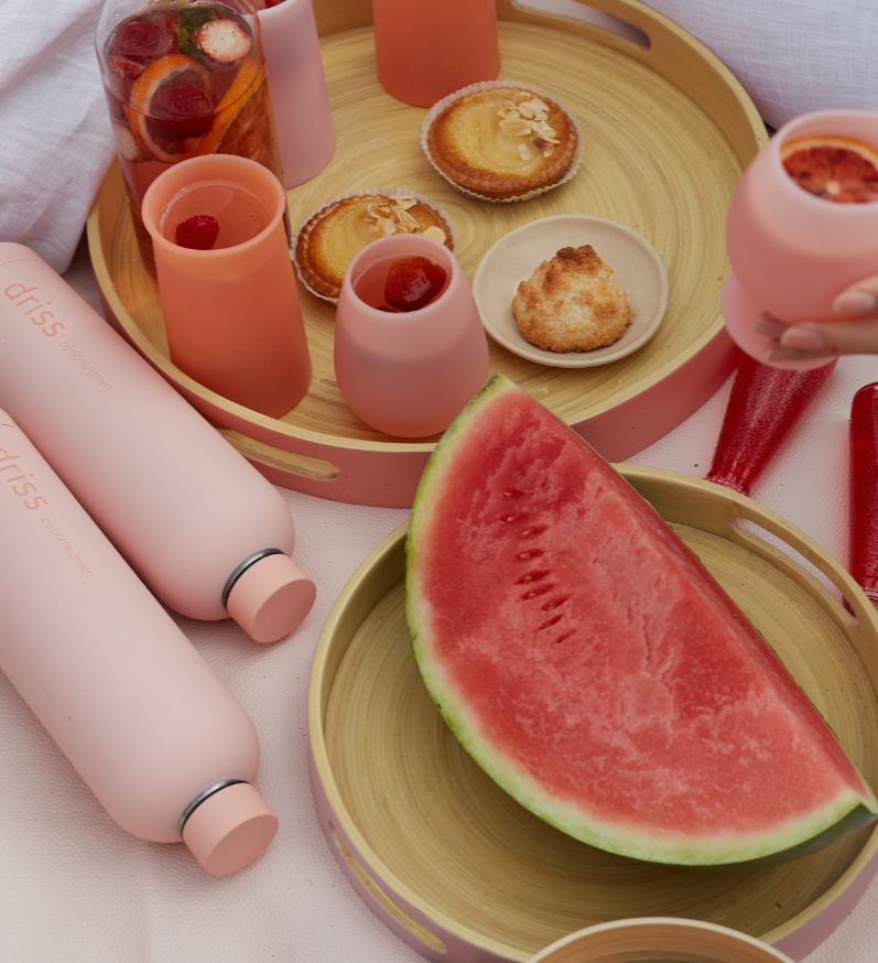 FEGG Silicone Tumblers | Peach+Petal by PORTER GREEN (fegg-unbreakable-silicone-tumblers-peach-petal)