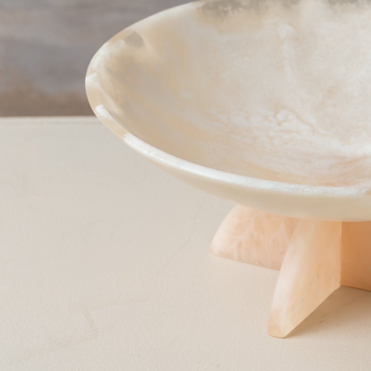 Flow Fruit Bowl | Peach Blush by SAARDÉ (flow-fruit-bowl-peach-blush)