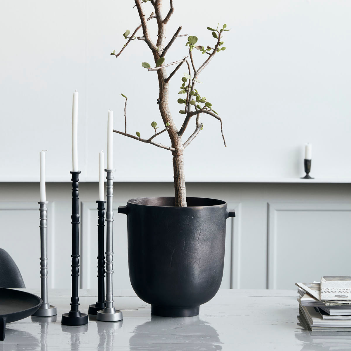 FOEM Planter | Browned Brass by HOUSE DOCTOR (house-doctor-planter-foem-browned-brass)