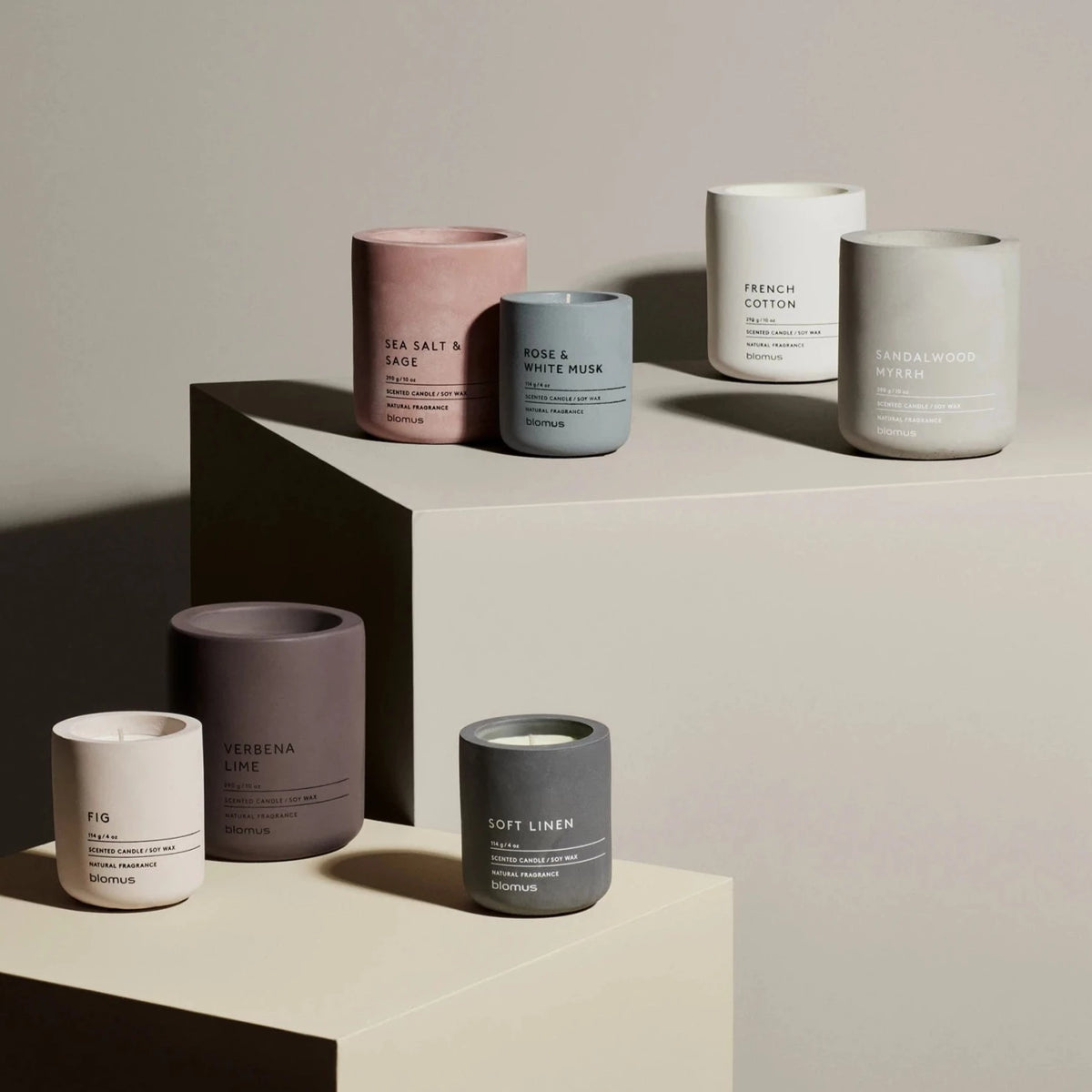 FRAGA Scented Candle S | Soft Linen by BLOMUS (blomus-fraga-scented-candle-soft-linen-small)
