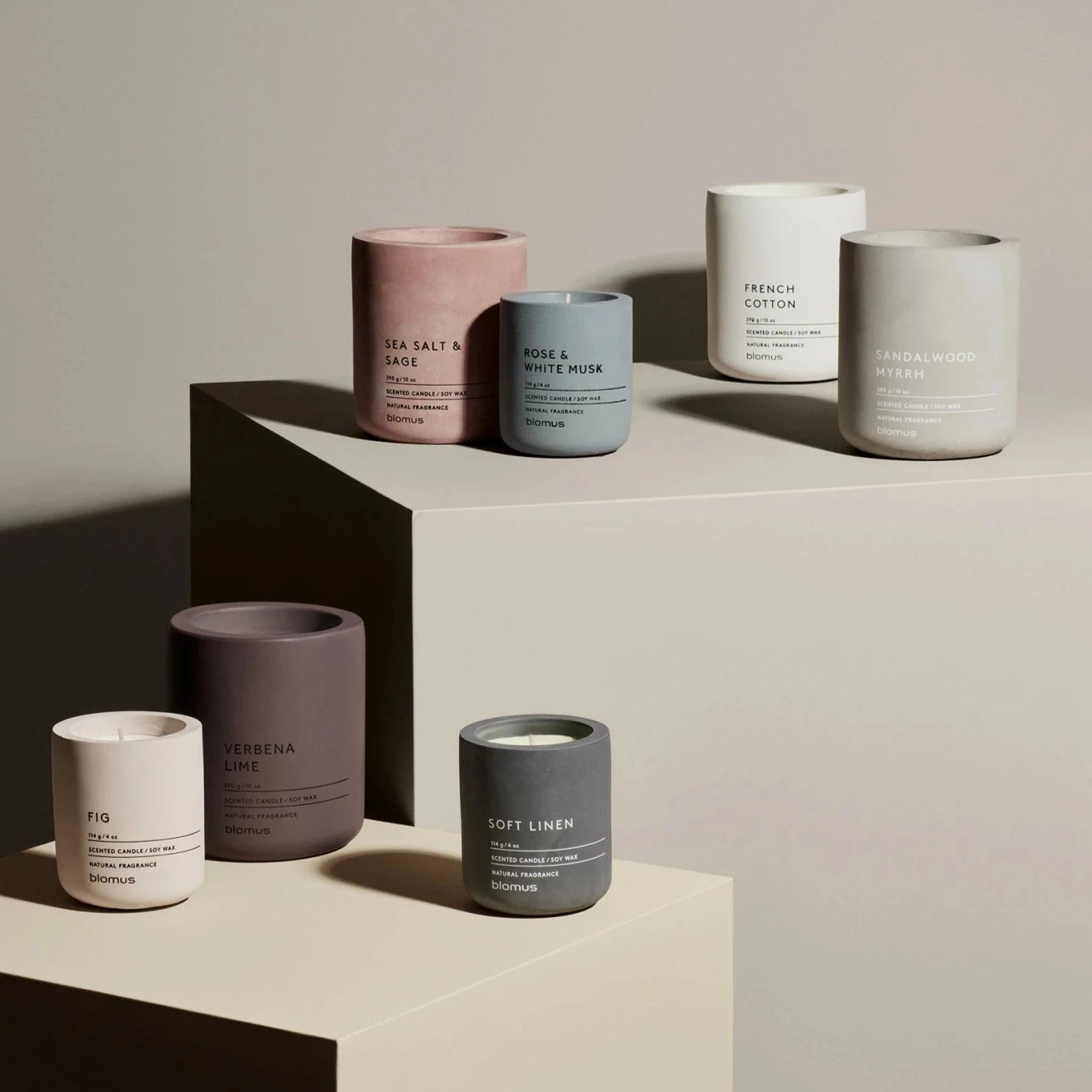 FRAGA Scented Candle S - Soft Linen
