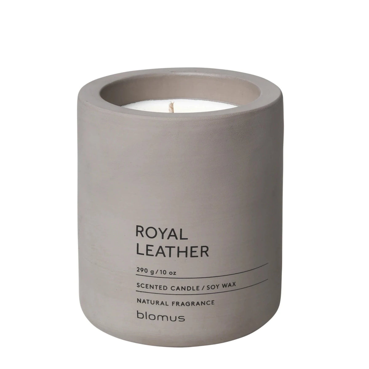 FRAGA Scented Candle L | Royal Leather by BLOMUS (blomus-fraga-scented-candle-royal-leather-large)
