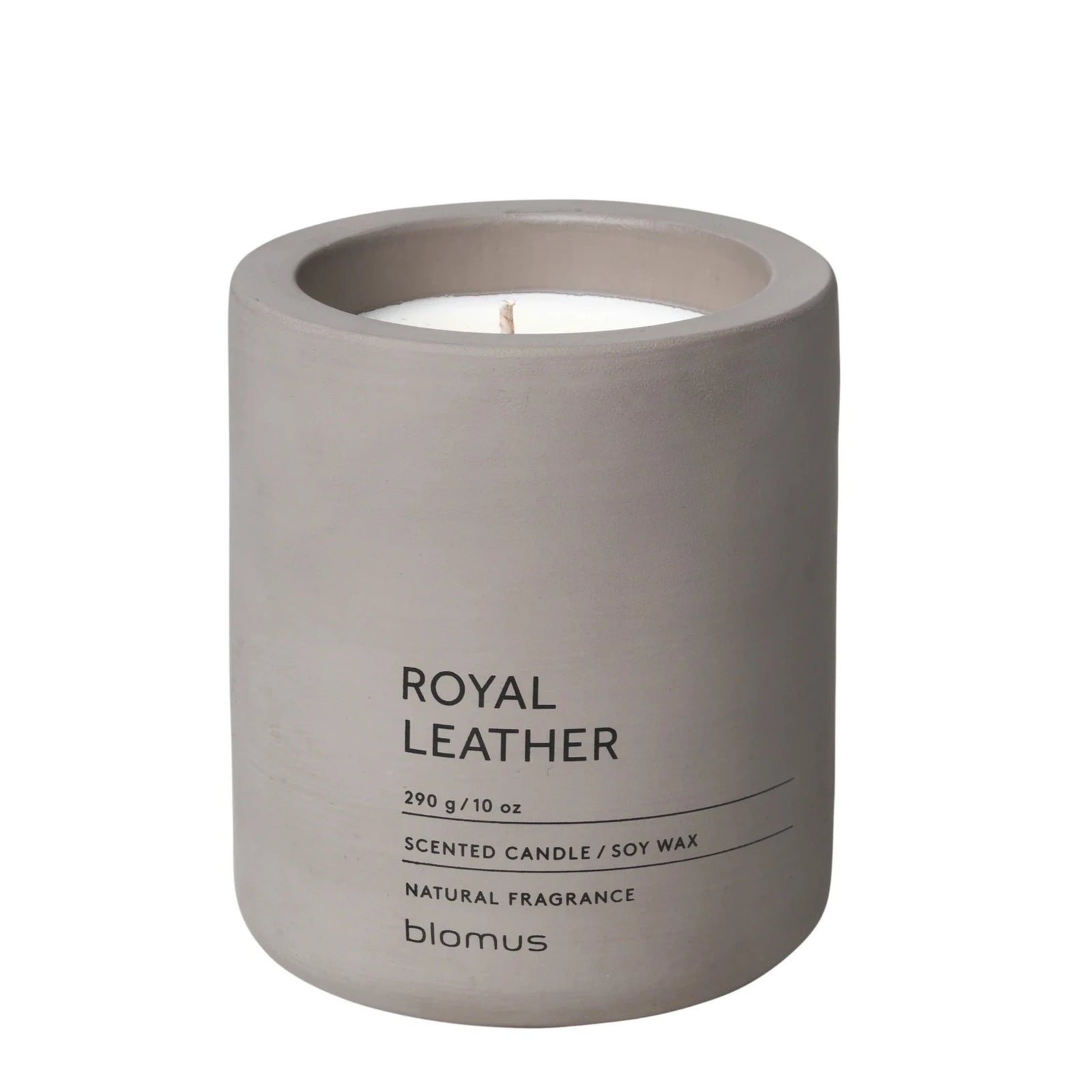 FRAGA Scented Candle L | Royal Leather by BLOMUS (blomus-fraga-scented-candle-royal-leather-large)