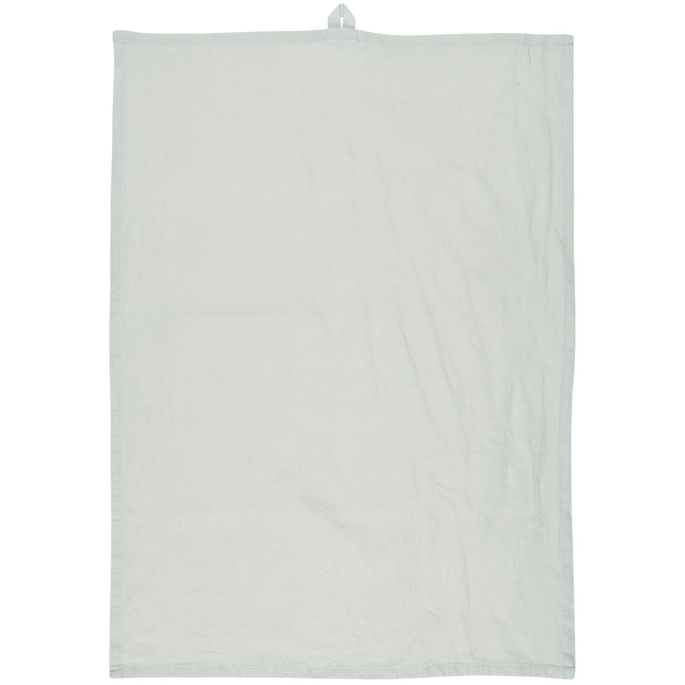 FREJA Cotton/Linen Tea Towel | Light Grey by IB LAURSEN (ib-laursen-tea-towel-freja-linen-cotton-light-grey)