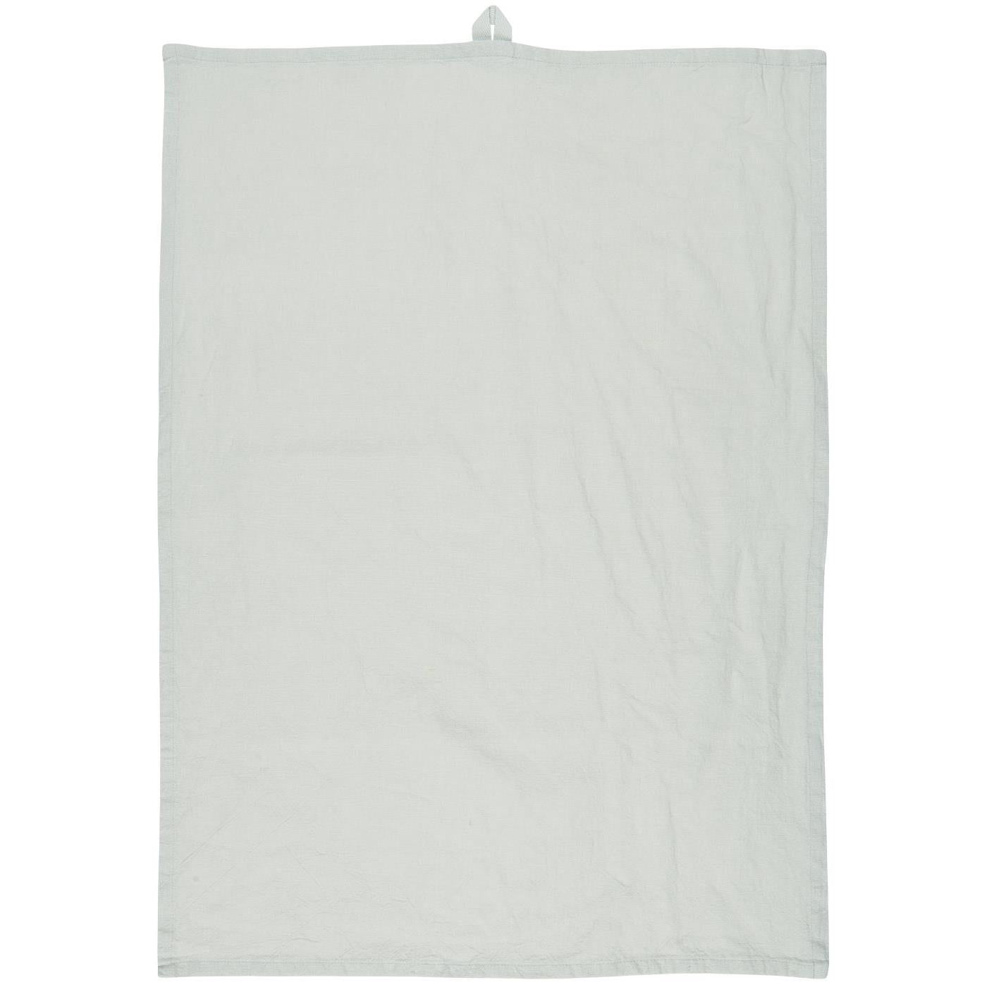 FREJA Cotton/Linen Tea Towel | Light Grey