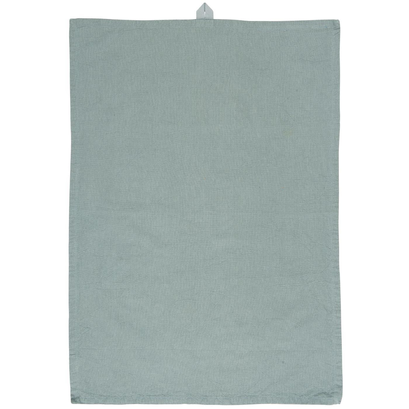 FREJA Cotton/Linen Tea Towel | Mint Green