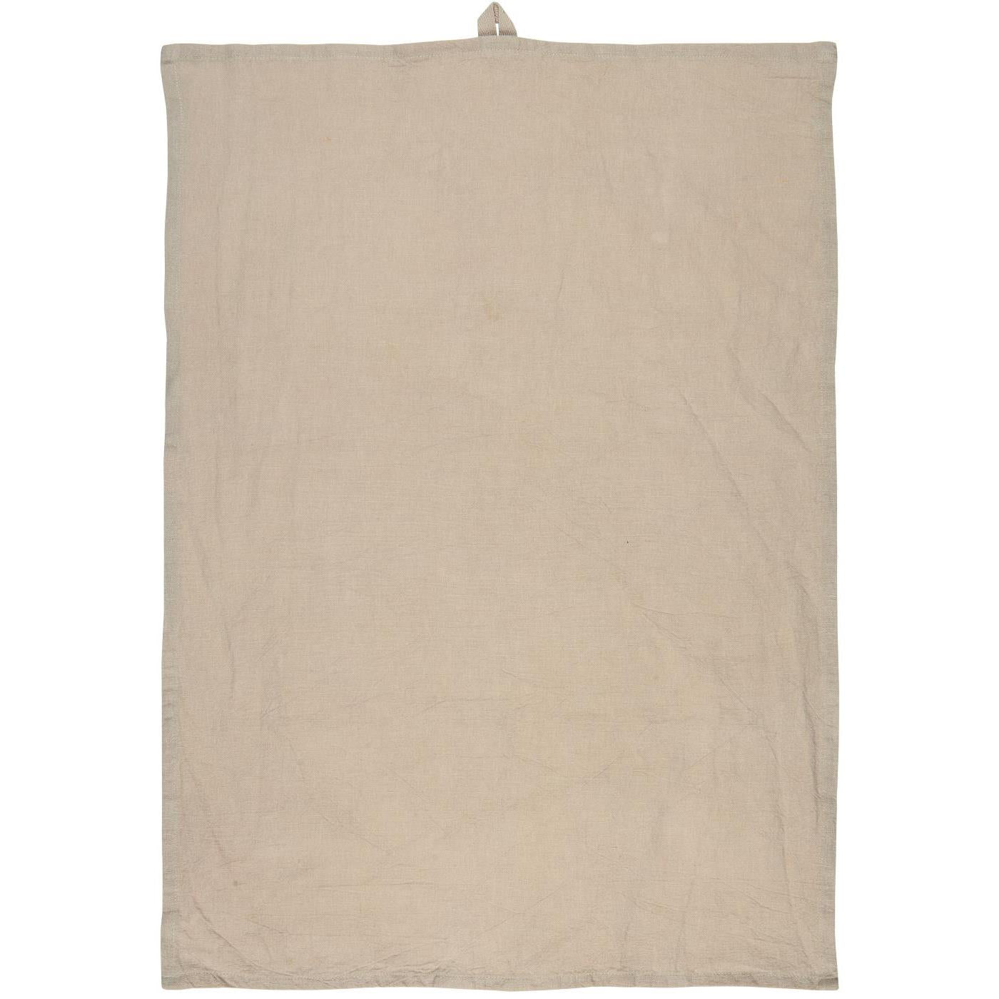 FREJA Linen/Cotton Tea Towel | Rose Shadow