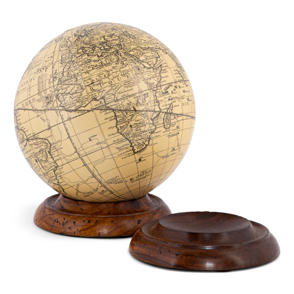 Wood Base for Globes by AUTHENTIC MODELS (wood-base-for-globes)