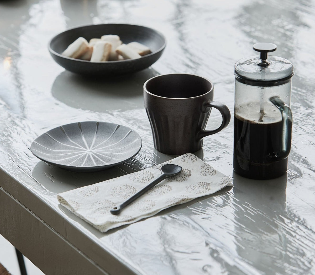 NURU French Press | Grey by HOUSE DOCTOR (house-doctor-french-press-nuru-grey)