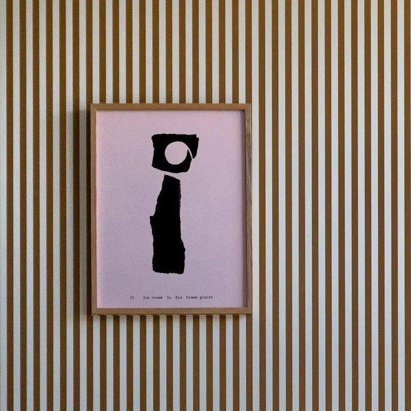 Alphabet Spaghetti by ATWTP - I Print by PAPER COLLECTIVE (paper-collective-alphabet-poster-print-i-print)