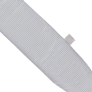 100% Pure Japanese Cotton | Mono Grey Stripe
