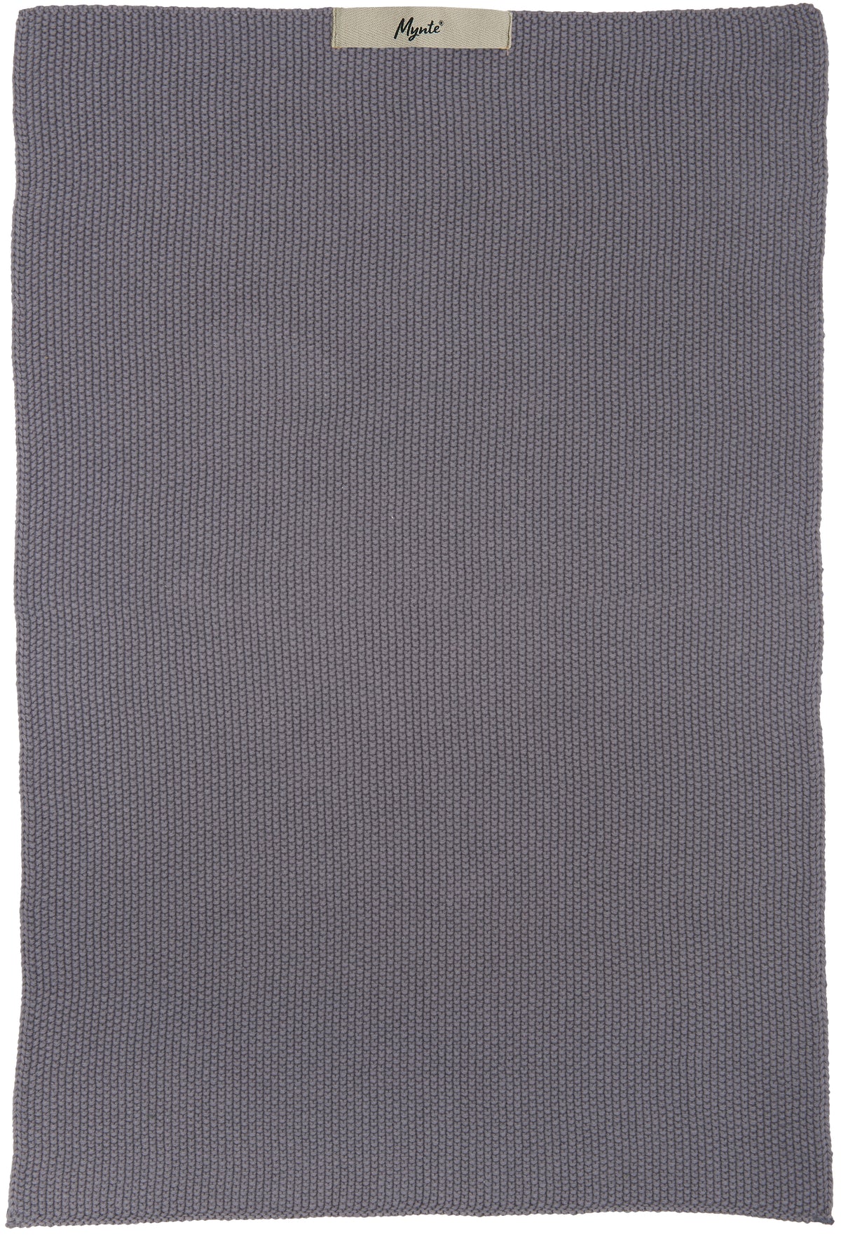 MYNTE Kitchen Towel | Dark Grey by IB LAURSEN (ib-laursen-towel-mynte-dark-grey-knitted)