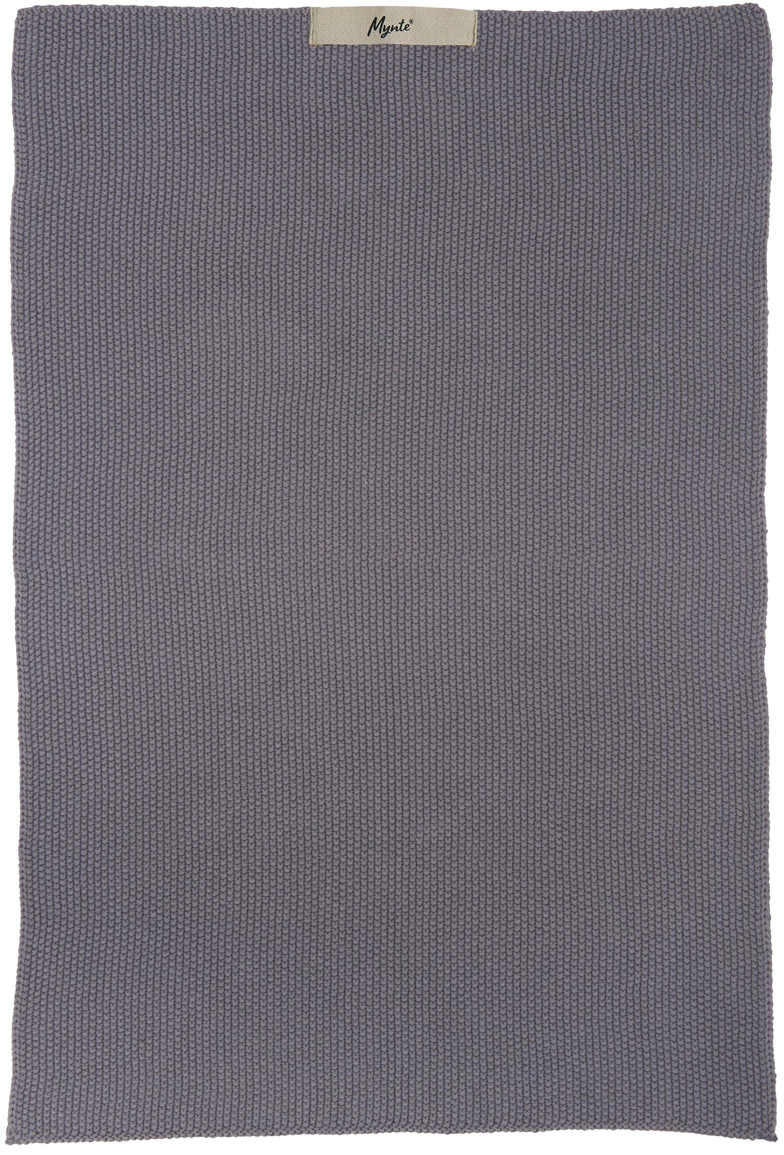 MYNTE Kitchen Towel | Dark Grey by IB LAURSEN (ib-laursen-towel-mynte-dark-grey-knitted)