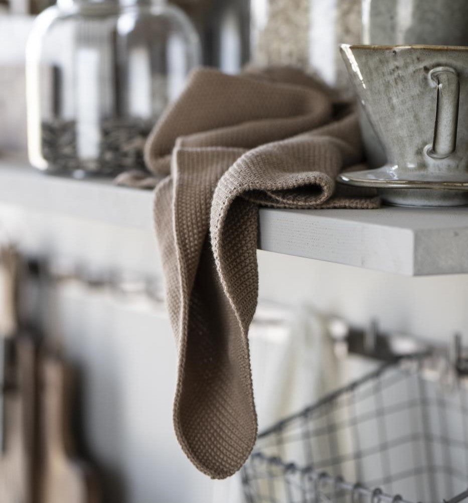 MYNTE Kitchen Towel | Honey by IB LAURSEN (ib-laursen-towel-mynte-honey-knitted)