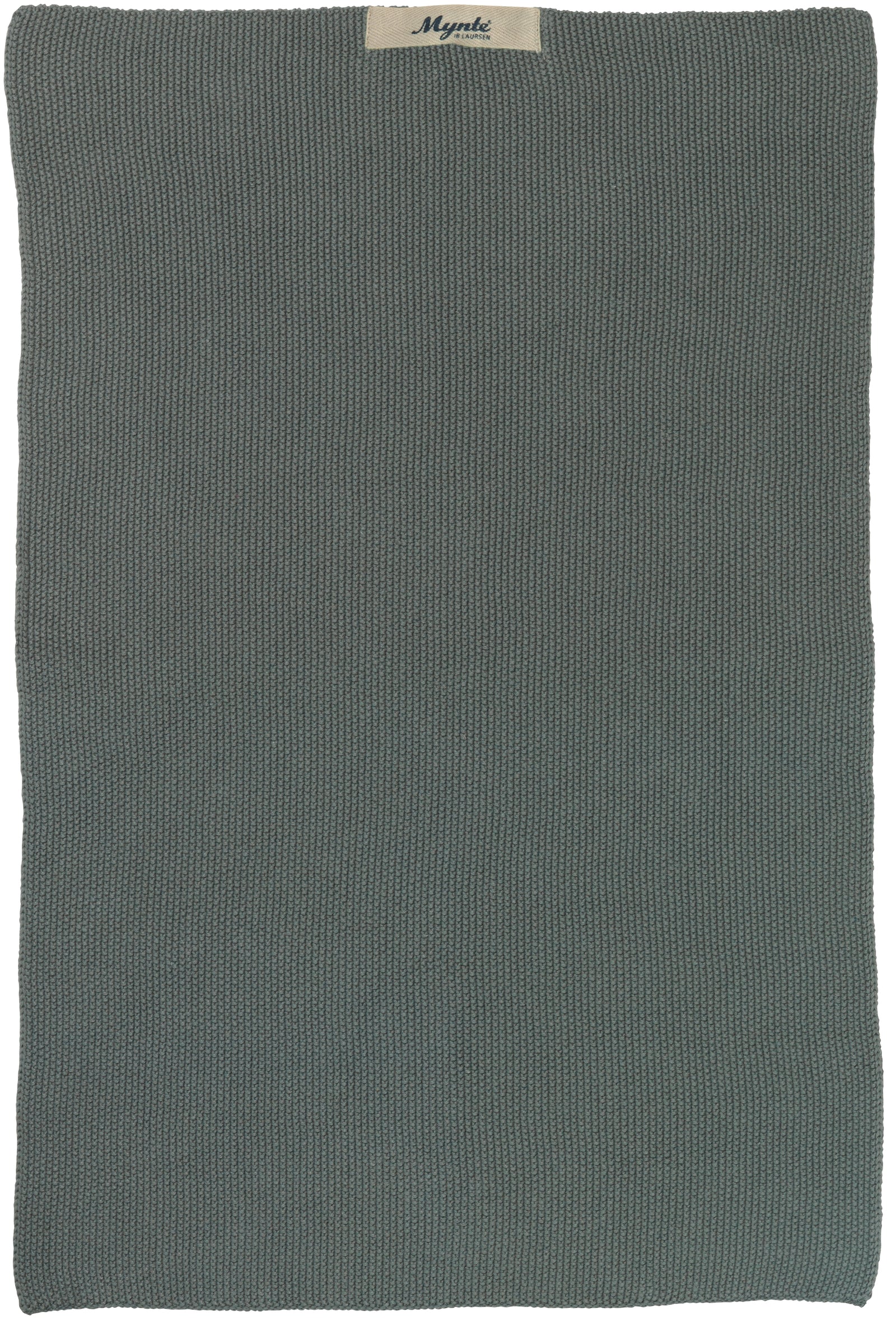 MYNTE Kitchen Towel | Moss Green by IB LAURSEN (ib-laursen-towel-mynte-moss-green-knitted)