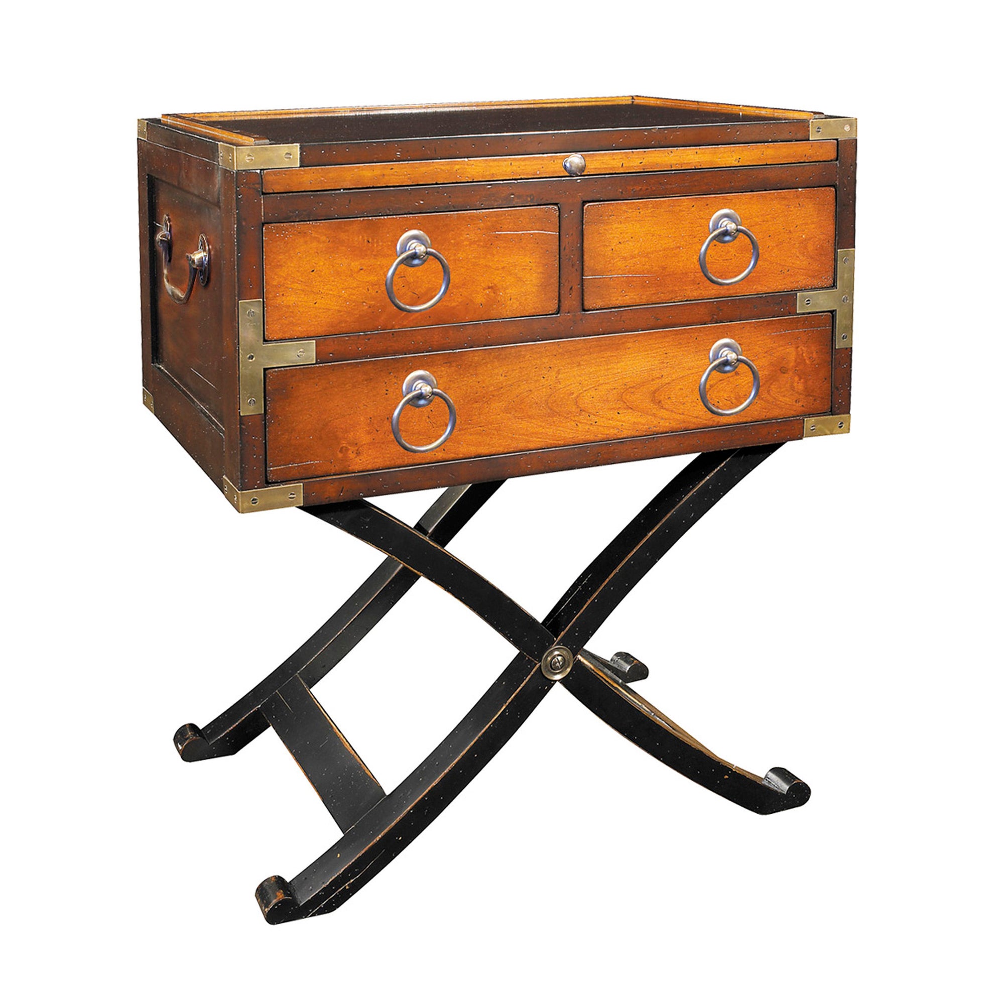 Bombay Campaign Box Side Table