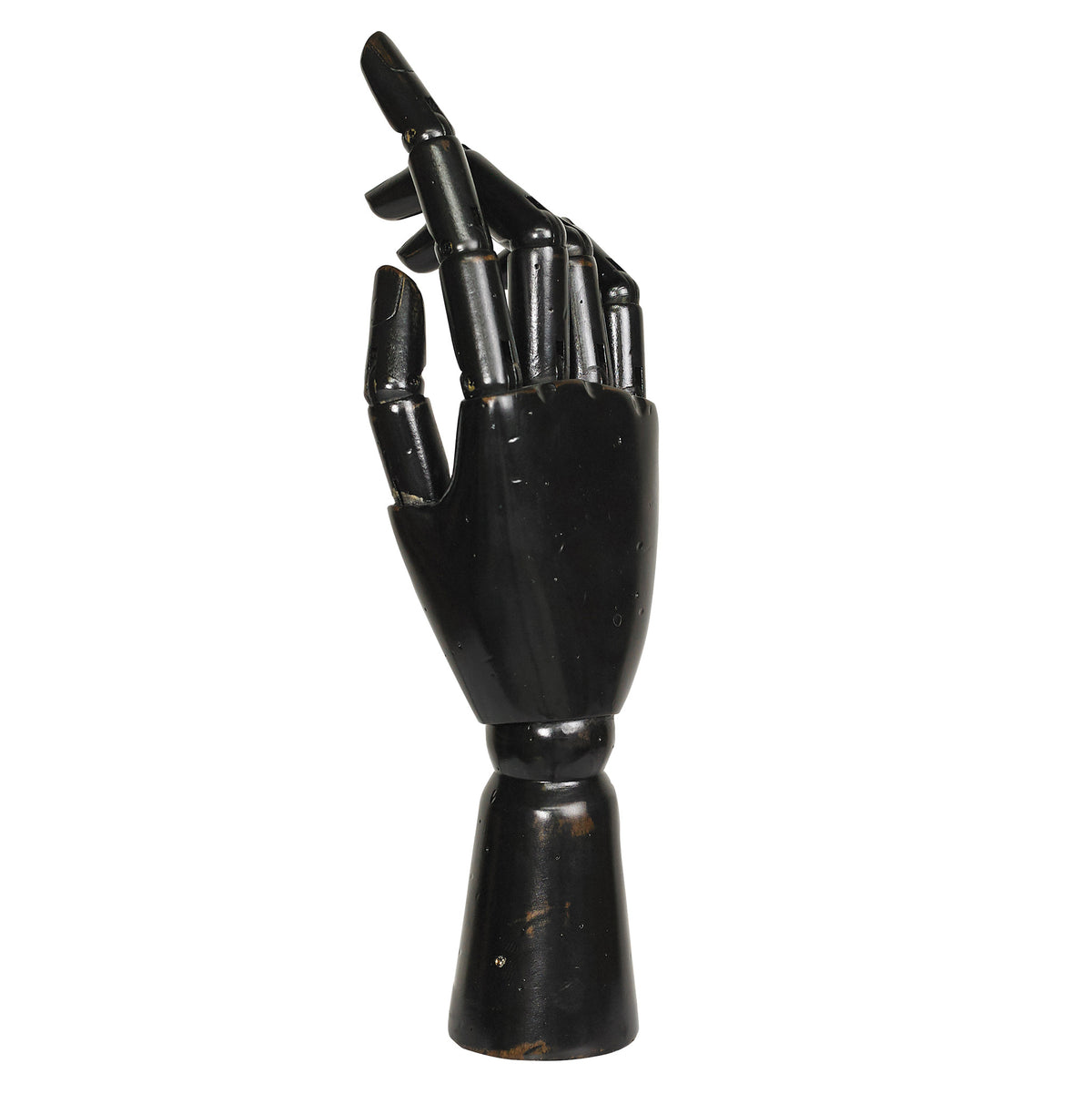 Solid Timber Articulated Art Hand, Black by AUTHENTIC MODELS (ateliers-solid-timber-articulated-art-hand-black)