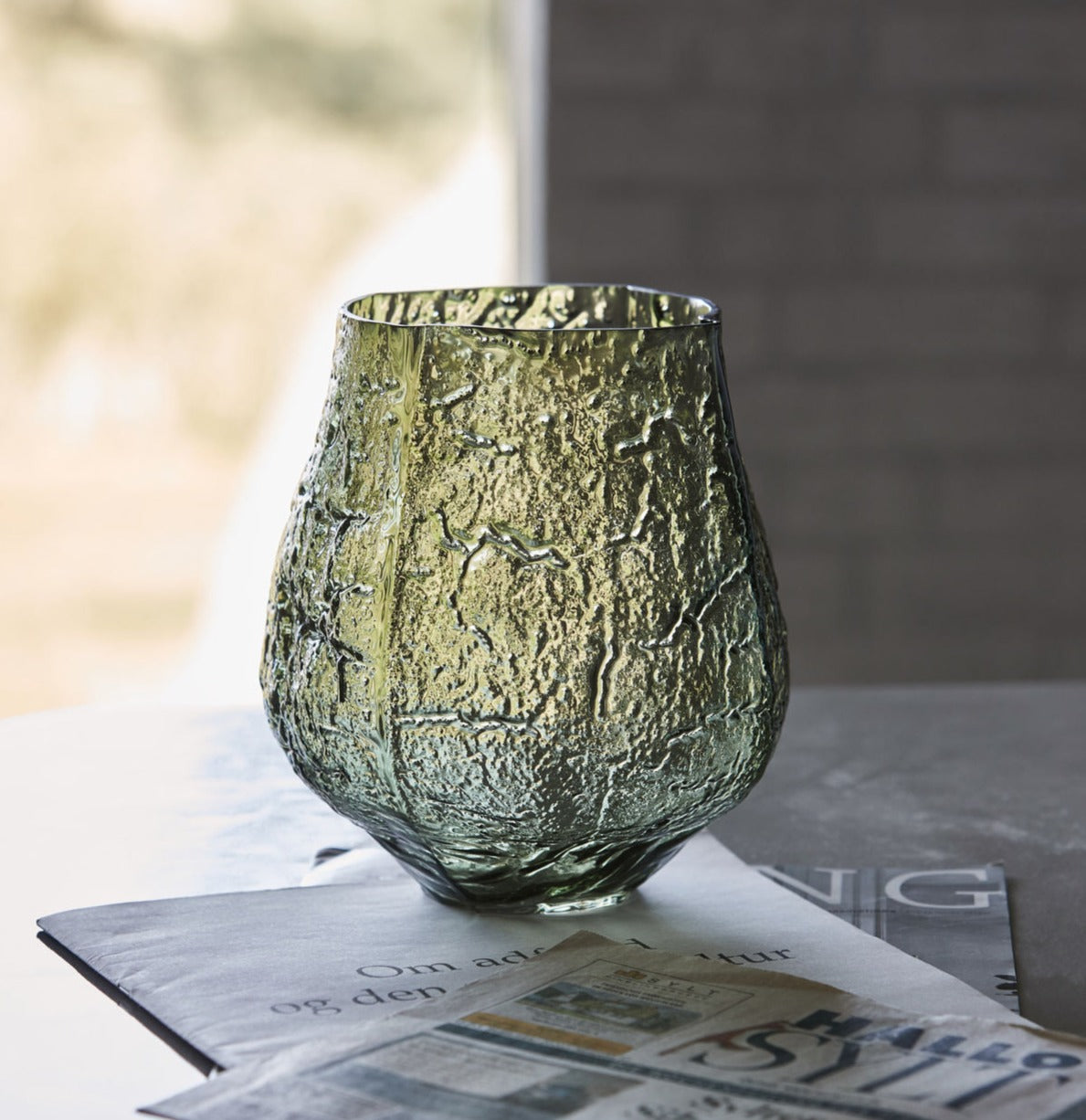 MOUN Vase | Dark Green by HOUSE DOCTOR (house-doctor-vase-moun-dark-green)