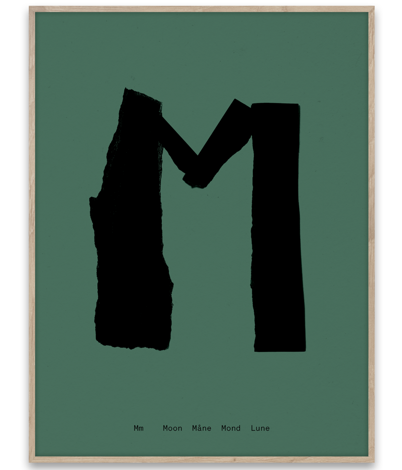 Alphabet Spaghetti by ATWTP - M Print by PAPER COLLECTIVE (paper-collective-alphabet-poster-print-m-print)